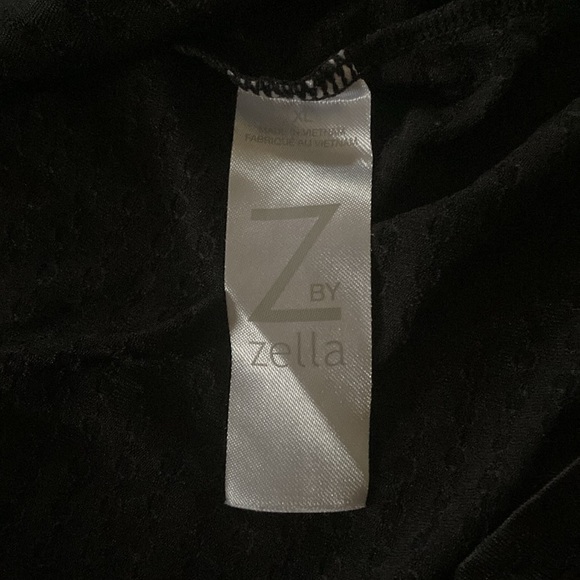 Z by Zella women’s racer tank black mesh XL athletic - Picture 6 of 7